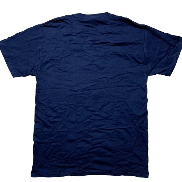 NWOT Jerzees Shark Week Short Sleeve Graphic Crewneck T-Shirt Navy Unisex Sz M - Picture 2 of 6